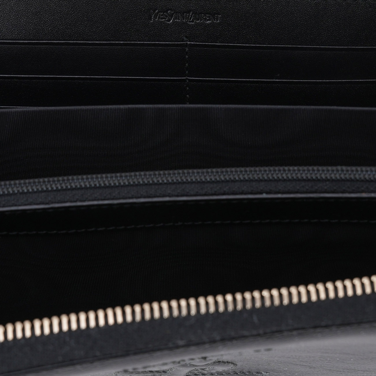 YVES SAINT LAURENT(USED)생로랑 513092 페이던트 지퍼 장지갑